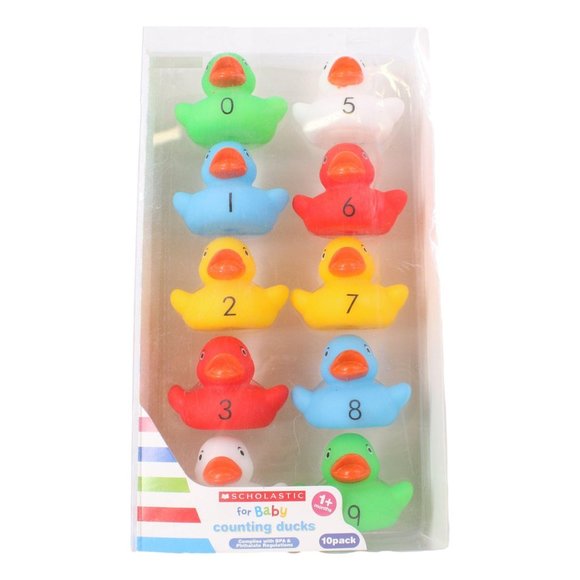 Scholastic for Baby Squeezable Counting Ducks - Picture 1 of 2